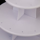 Maxbell 3-Tier 42 Holes Plastics Cake Pop Lollipop Cupcake Display Stand