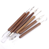 Maxbell Pottery Clay Sculpture Carving Tool Set 6pcs