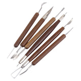 Maxbell Pottery Clay Sculpture Carving Tool Set 6pcs