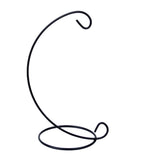 Maxbell 9inch Black Iron Hanging Plant Stand Holder for Landscaping Garden Decorate