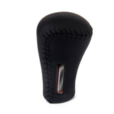 Maxbell Gear Knob Shift Leather Stitching Stick Cover for Toyota Black