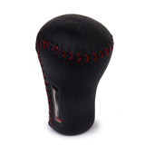 Maxbell Gear Knob Shift Leather Stitching for Toyota Black&amp;Red