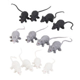 Maxbell Plastic Artificial Mouse Animals Model Toy 12pcs