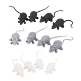 Maxbell Plastic Artificial Mouse Animals Model Toy 12pcs