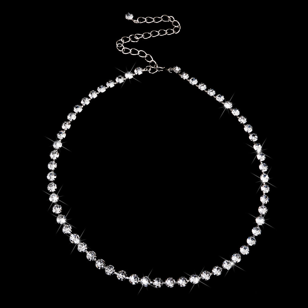 Maxbell Sexy Big Crystal Rhinestone Belt Body Belly Waist Chain Bikini Beach Silver