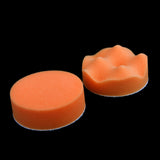 Maxbell 7pcs 3 inch Drill Thread Sucker Wool Cleaning Polishing Sponge Buffing Pad