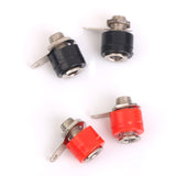 Maxbell 4mm Insulated Banana Socket Connectors New 10pcs Red+Black