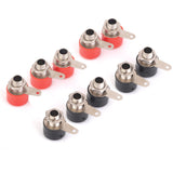 Maxbell 4mm Insulated Banana Socket Connectors New 10pcs Red+Black