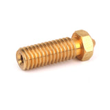 Maxbell 0.8mm Copper 3D Printer Extruder Nozzle Print Head Replacement 1pcs Golden