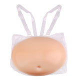 Maxbell Silicone Fake Belly Artificial Fake Pregnancy Baby Tummy Pregnant Bump 6-7 month（2500g）