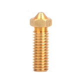 Maxbell 1mm Copper 3D Printer Extruder Nozzle Print Head Replacement 1pcs Golden