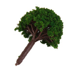 Maxbell 50pcs 3cm Scenery Landscape Train Model Trees Green Scale 1/500