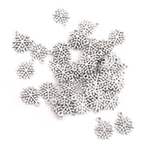 Maxbell 50pcs Silver Jewelry Making Charms Findings Necklace Bracelet DIY Supplier