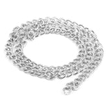 Maxbell Sliver Link Chain Accessories Kit for Necklace Bracelet Jewelry Making