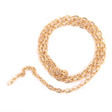 Maxbell Gold Link Chain Accessories Kit for Necklace Bracelet Jewelry Making