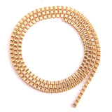 Maxbell Gold Link Chain Accessories Kit for Necklace Bracelet Jewelry Making