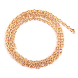 Maxbell Gold Link Chain Accessories Kit for Necklace Bracelet Jewelry Making