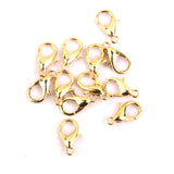 Maxbell Gold Link Chain Accessories Kit for Necklace Bracelet Jewelry Making