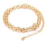 Maxbell Gold Link Chain Accessories Kit for Necklace Bracelet Jewelry Making