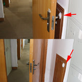 Maxbell Rubber Wall Protectors Guards Self Adhesive Door Handle Bumper Stoppers 3PCS