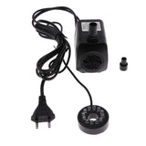 Maxbell 220-240V LED Multi Color Submersible Water Pump Aquarium Fountain EU Plug