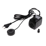 Maxbell 220-240V LED Multi Color Submersible Water Pump Aquarium Fountain EU Plug