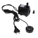 Maxbell 220-240V LED Multi Color Submersible Water Pump Aquarium Fountain EU Plug