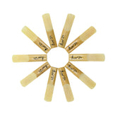 Maxbell Pack 10pcs Bb Tenor Saxophone Reeds 2.5