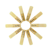 Maxbell Pack 10pcs Bb Tenor Saxophone Reeds 2.5