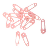 Maxbell 50pcs Mini Safety Pin Pink Girl Baby Shower Favors Decor