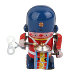 Maxbell Wind Up Drummer Tin Toy