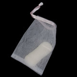 Maxbell 10pcs Mesh Soap Sack Saver Pouch Drawstring Holder Bags for Making Bubbles