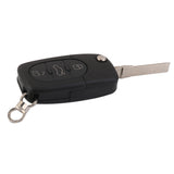 Maxbell 3 Button Flip Key Remote Cover Case Shell Holder for Audi A2 A3 A4 A6 A8