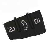 Maxbell 3 Button Rubber Pad Replacement for Audi A3 A4 A5 A6 A8 Remote Key Case