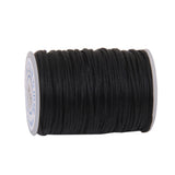Maxbell 70 Meters Flat Line Waxed Thread For Leather Craft 1.2mm black