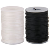 Maxbell 70 Meters Flat Line Waxed Thread For Leather Craft 1.2mm black