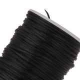 Maxbell 70 Meters Flat Line Waxed Thread For Leather Craft 1.2mm black