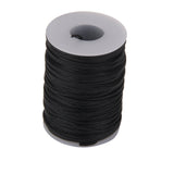 Maxbell 70 Meters Flat Line Waxed Thread For Leather Craft 1.2mm black