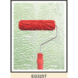 Maxbell 7Inch Embossed Crack Painting Roller with Plastic Handle for Wall Decoration