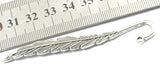 Maxbell 6 assorted styles Antique Silver BookMark With Loop For Jewelry Making Craft