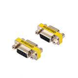 Maxbell 2pcs 9Pin RS232 DB9 Female to Female Serial Cable Gender Changer Adapter