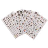 Maxbell 5 sheets Korean Cooky's Helloday stickers adhesive journal Diary scrapbook