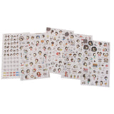 Maxbell 5 sheets Korean Cooky's Helloday stickers adhesive journal Diary scrapbook