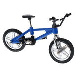 Maxbell Finger Mountain Bike BMX Fixie Bicycle Creative Toy Gift- Blue