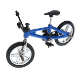 Maxbell Finger Mountain Bike BMX Fixie Bicycle Creative Toy Gift- Blue