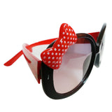 Maxbell Kids Cute Fashion Bowknot Decoration Fun Sunglasses Gift Black Frame