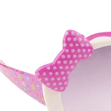 Maxbell Kids Cute Fashion Bowknot Decoration Fun Sunglasses Gift White Frame