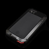 Maxbell Waterproof Shockproof Aluminum Cover Case For iPhone 5 / 5s /SE -Black