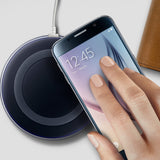 Maxbell Wireless Charging Pad Qi Charger for Samsung Galaxy S6 S7 Edge Note 5 Black