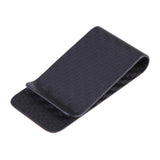 Maxbell Real Carbon Fiber Money Clip Matte Black Credit Card Holder Money Wallet